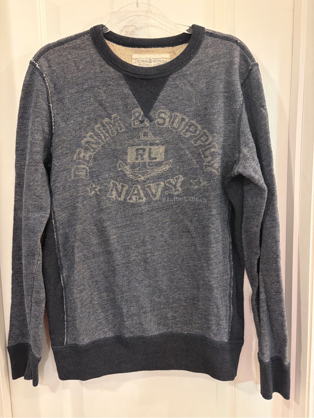 Ralph Lauren Navy Crewneck Sweatshirt